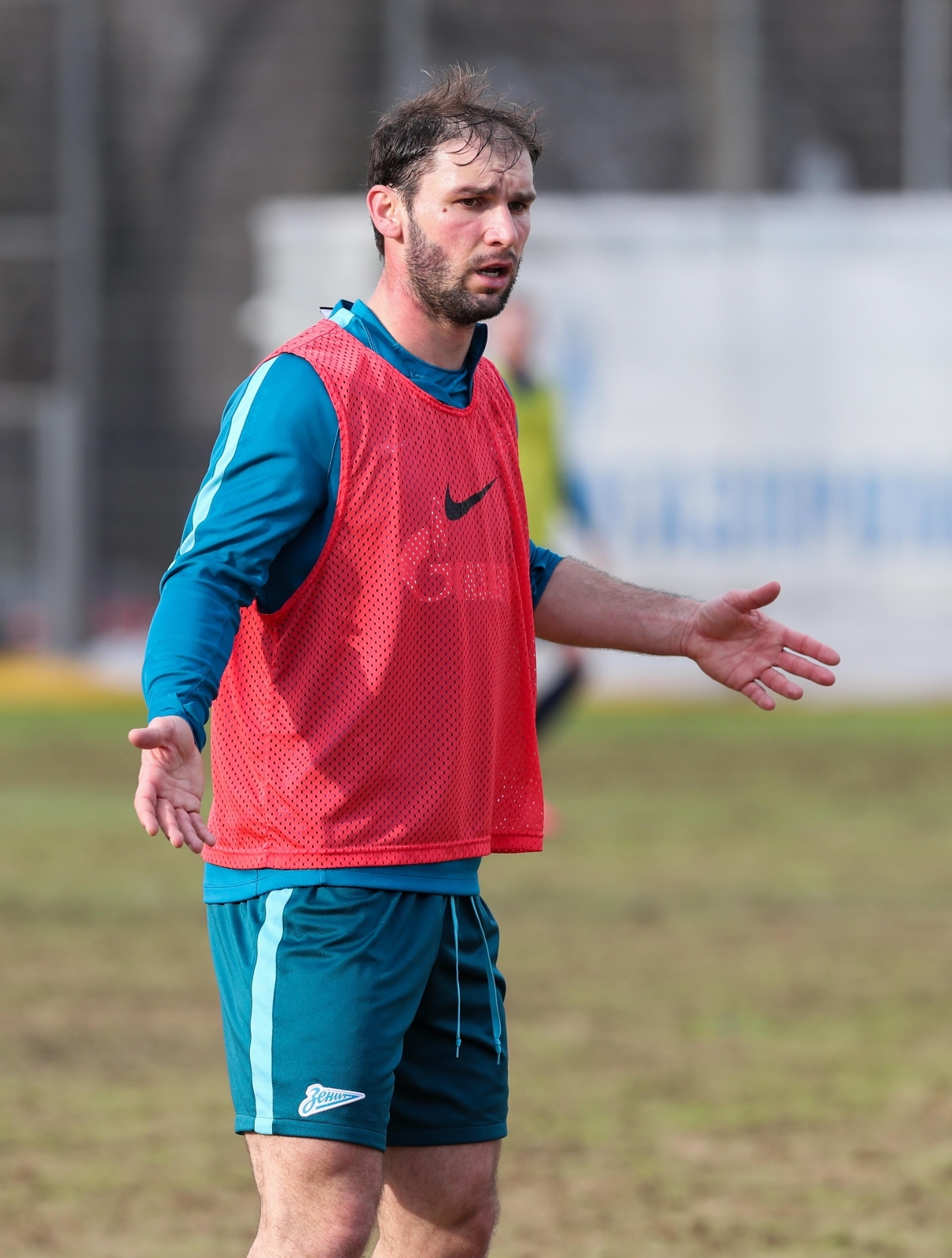 Тренировка «Зенита» перед матчем с ЦСКА