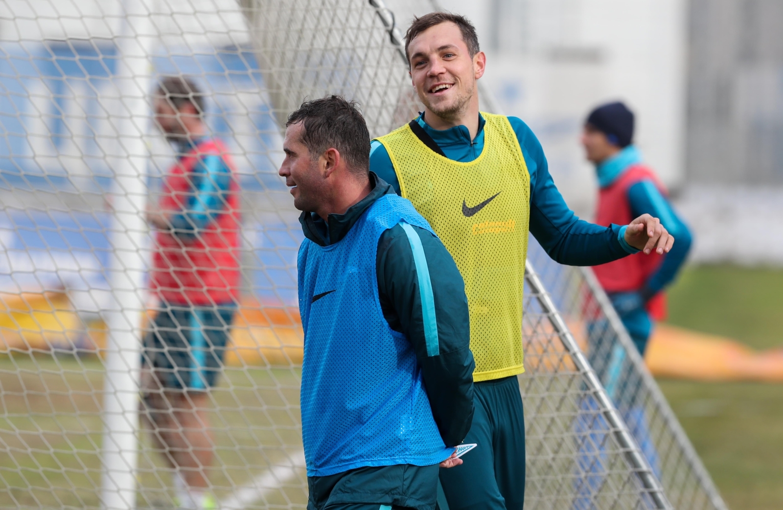 Тренировка «Зенита» перед матчем с ЦСКА