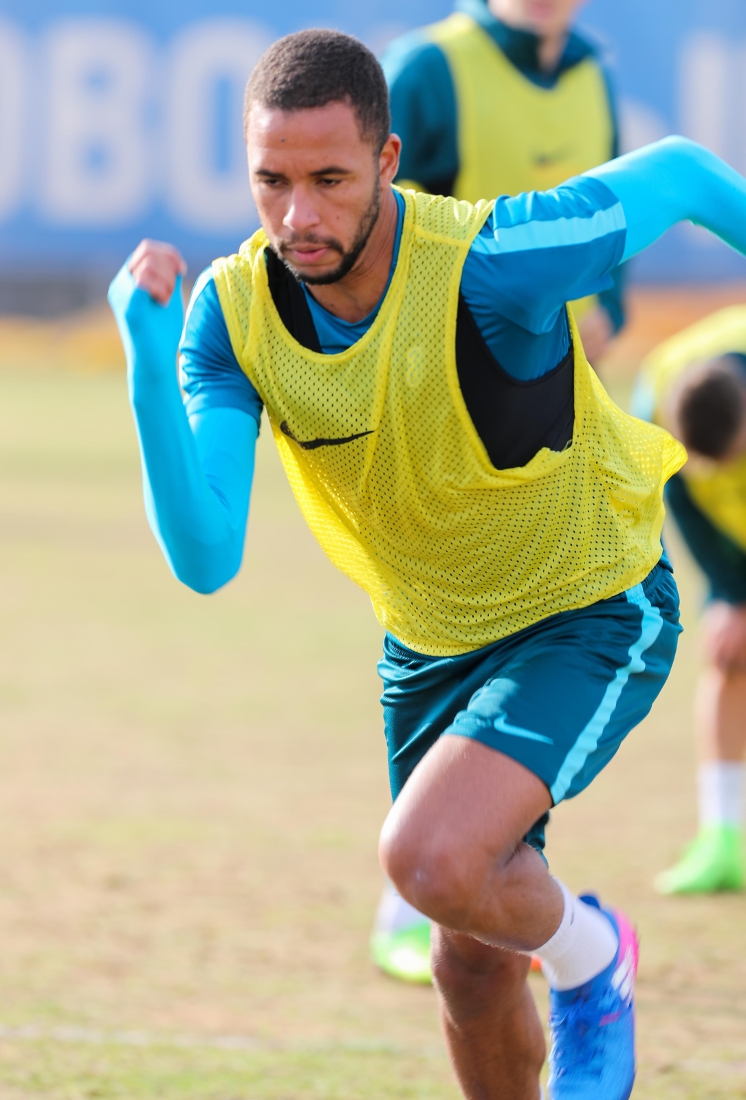 Тренировка «Зенита» перед матчем с ЦСКА