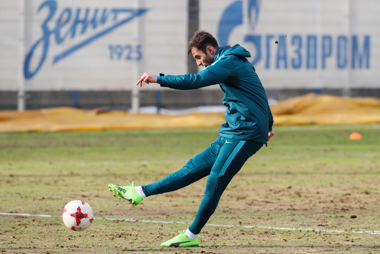 Тренировка «Зенита» перед матчем с ЦСКА