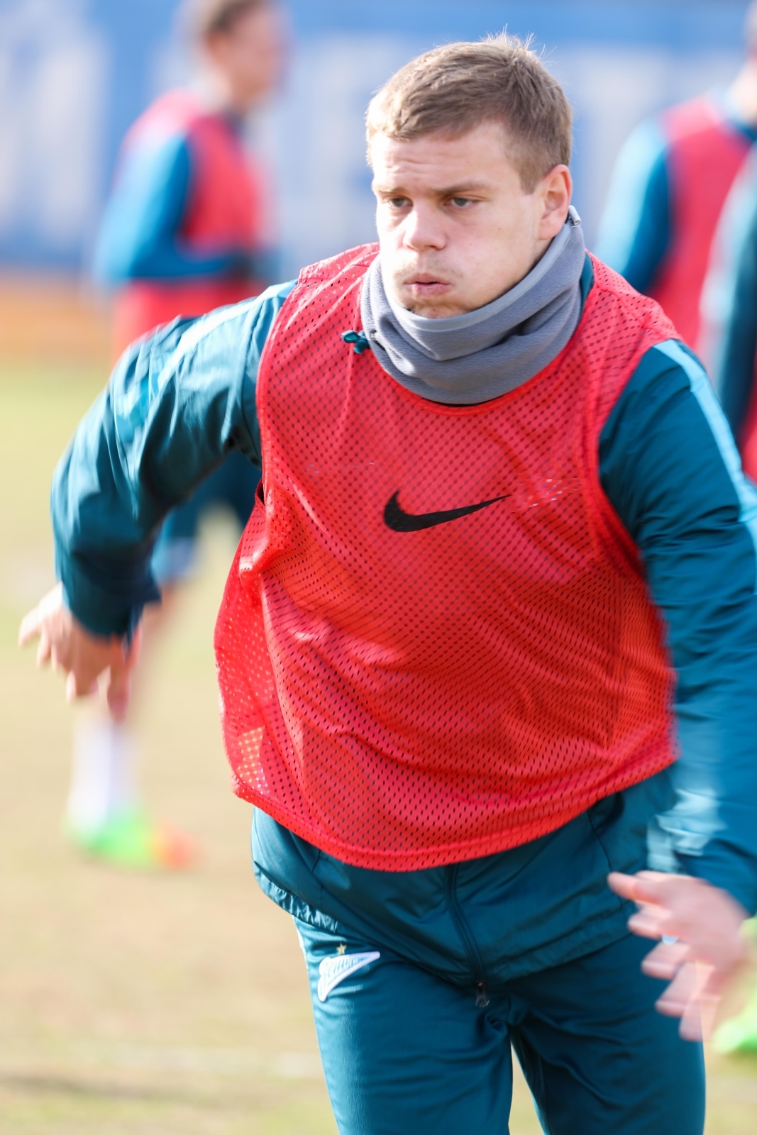 Тренировка «Зенита» перед матчем с ЦСКА