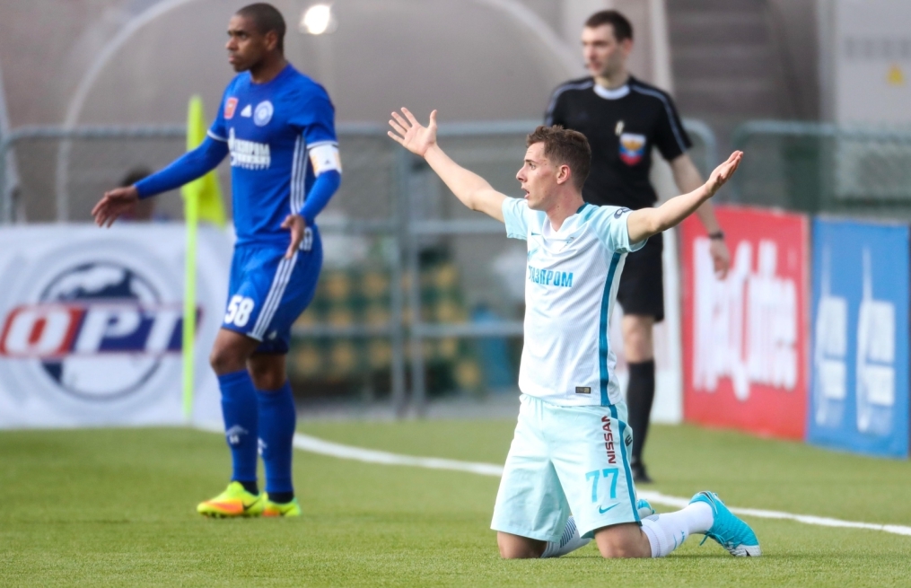 РОСГОССТРАХ-Чемпионат России, 2016/17, 25-й тур, «Оренбург» — «Зенит»