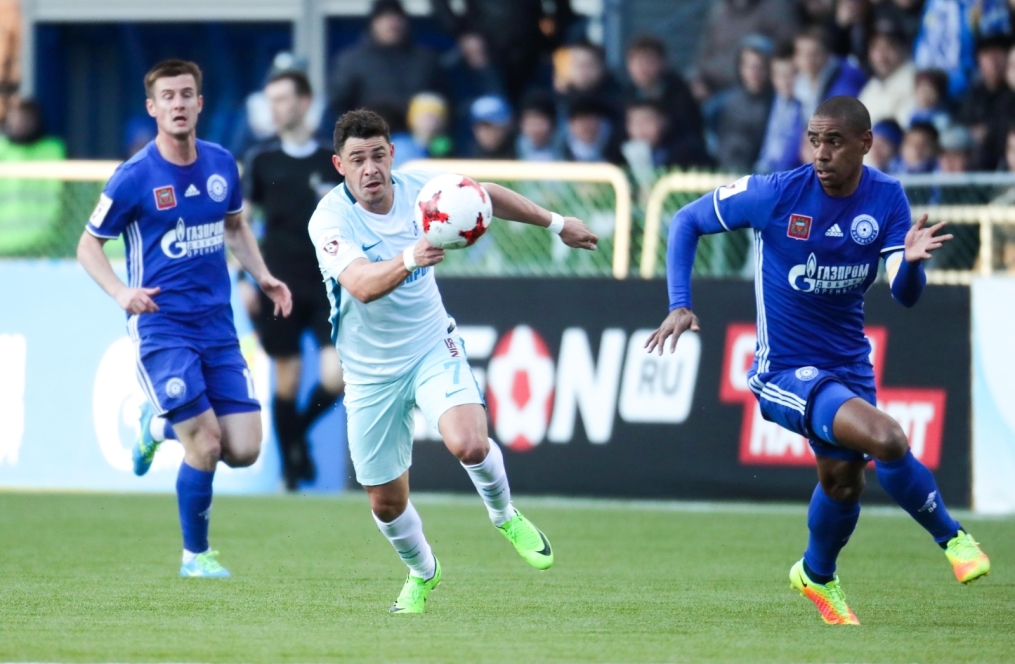 РОСГОССТРАХ-Чемпионат России, 2016/17, 25-й тур, «Оренбург» — «Зенит»