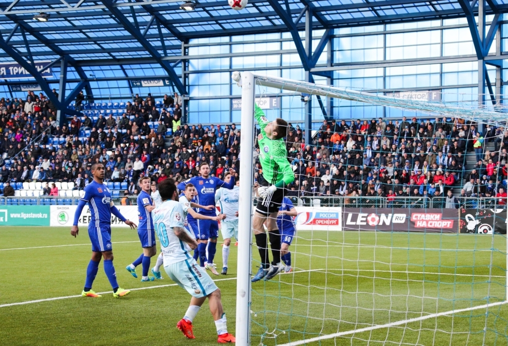 РОСГОССТРАХ-Чемпионат России, 2016/17, 25-й тур, «Оренбург» — «Зенит»