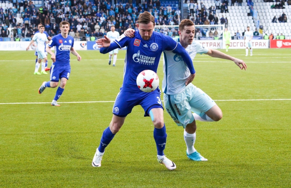 РОСГОССТРАХ-Чемпионат России, 2016/17, 25-й тур, «Оренбург» — «Зенит»