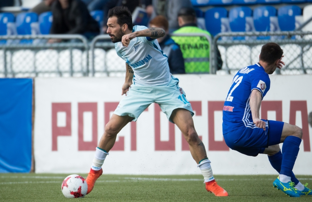 РОСГОССТРАХ-Чемпионат России, 2016/17, 25-й тур, «Оренбург» — «Зенит»