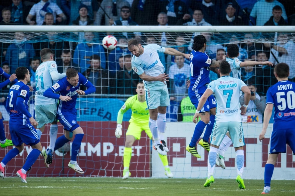 РОСГОССТРАХ-Чемпионат России, 2016/17, 25-й тур, «Оренбург» — «Зенит»