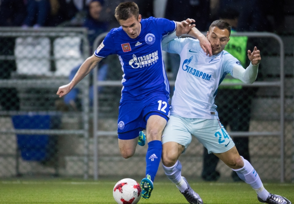 РОСГОССТРАХ-Чемпионат России, 2016/17, 25-й тур, «Оренбург» — «Зенит»