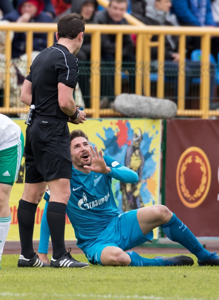 РОСГОССТРАХ-Чемпионат России 2016/17, 26-й тур, «Томь» — «Зенит»