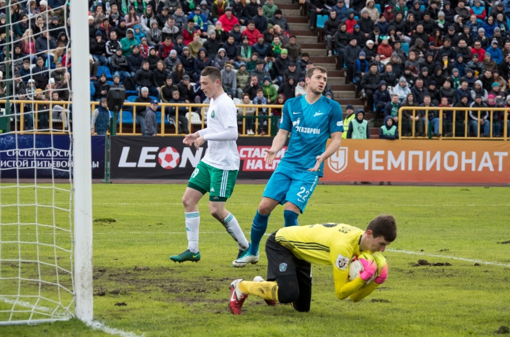 РОСГОССТРАХ-Чемпионат России 2016/17, 26-й тур, «Томь» — «Зенит»