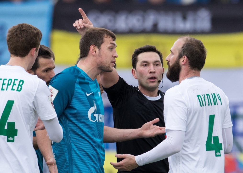 РОСГОССТРАХ-Чемпионат России 2016/17, 26-й тур, «Томь» — «Зенит»