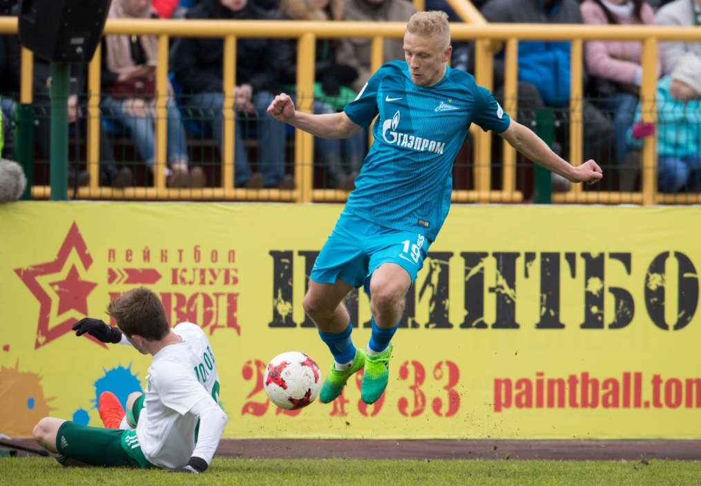 РОСГОССТРАХ-Чемпионат России 2016/17, 26-й тур, «Томь» — «Зенит»