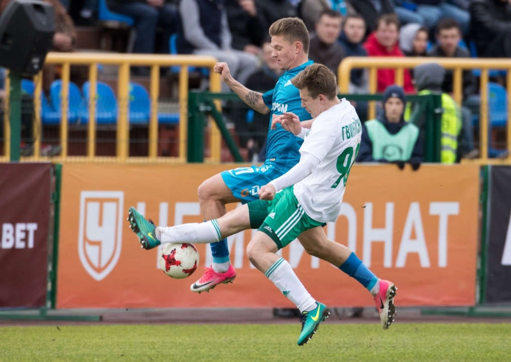 РОСГОССТРАХ-Чемпионат России 2016/17, 26-й тур, «Томь» — «Зенит»