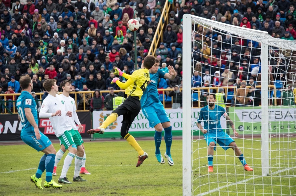 РОСГОССТРАХ-Чемпионат России 2016/17, 26-й тур, «Томь» — «Зенит»