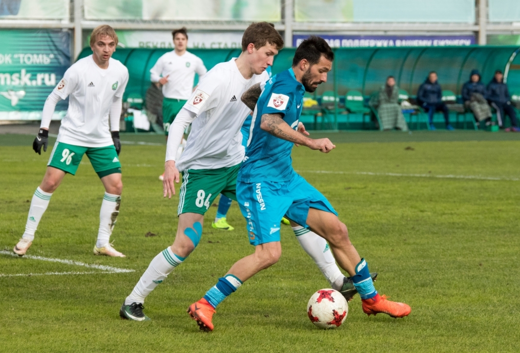 РОСГОССТРАХ-Чемпионат России 2016/17, 26-й тур, «Томь» — «Зенит»
