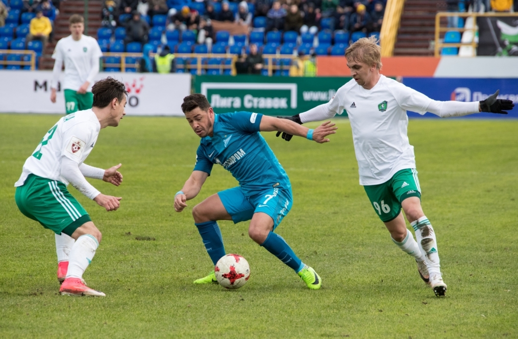 РОСГОССТРАХ-Чемпионат России 2016/17, 26-й тур, «Томь» — «Зенит»