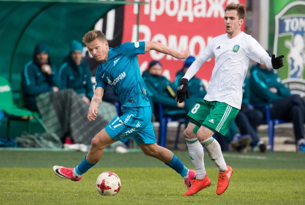 РОСГОССТРАХ-Чемпионат России 2016/17, 26-й тур, «Томь» — «Зенит»