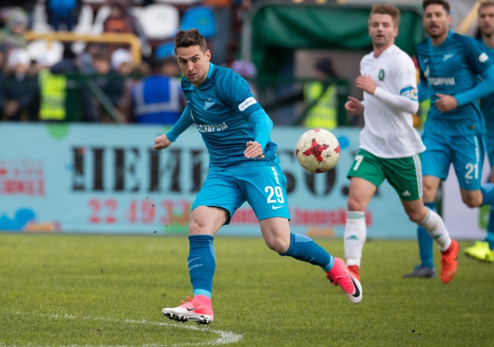 РОСГОССТРАХ-Чемпионат России 2016/17, 26-й тур, «Томь» — «Зенит»