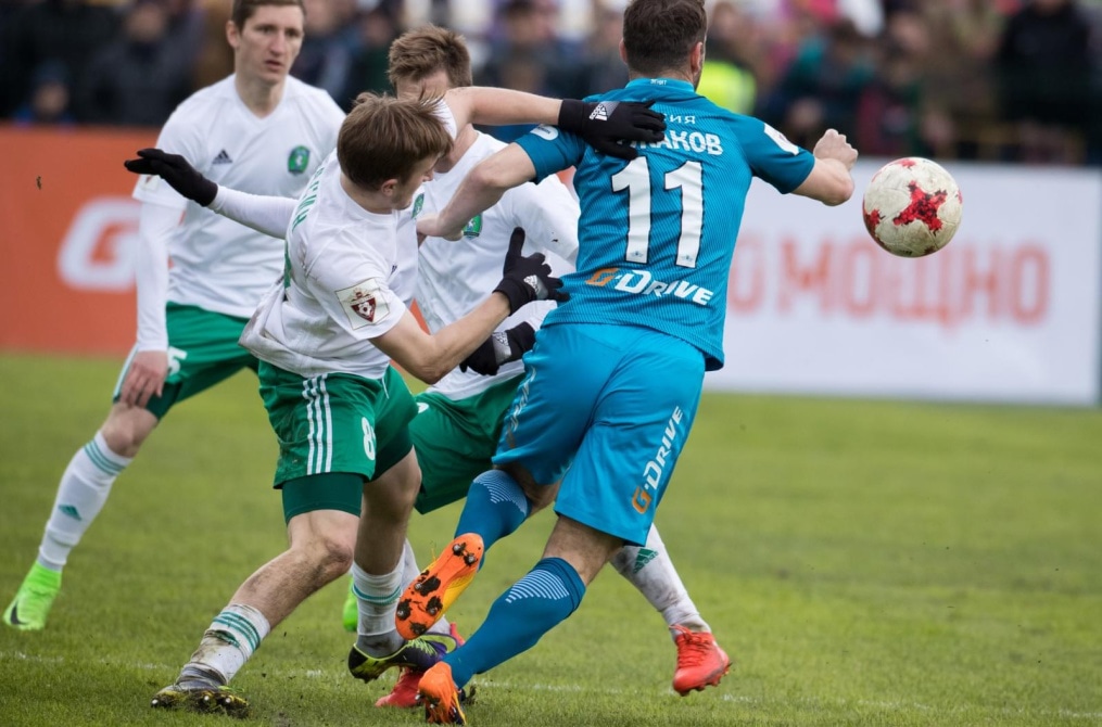 РОСГОССТРАХ-Чемпионат России 2016/17, 26-й тур, «Томь» — «Зенит»