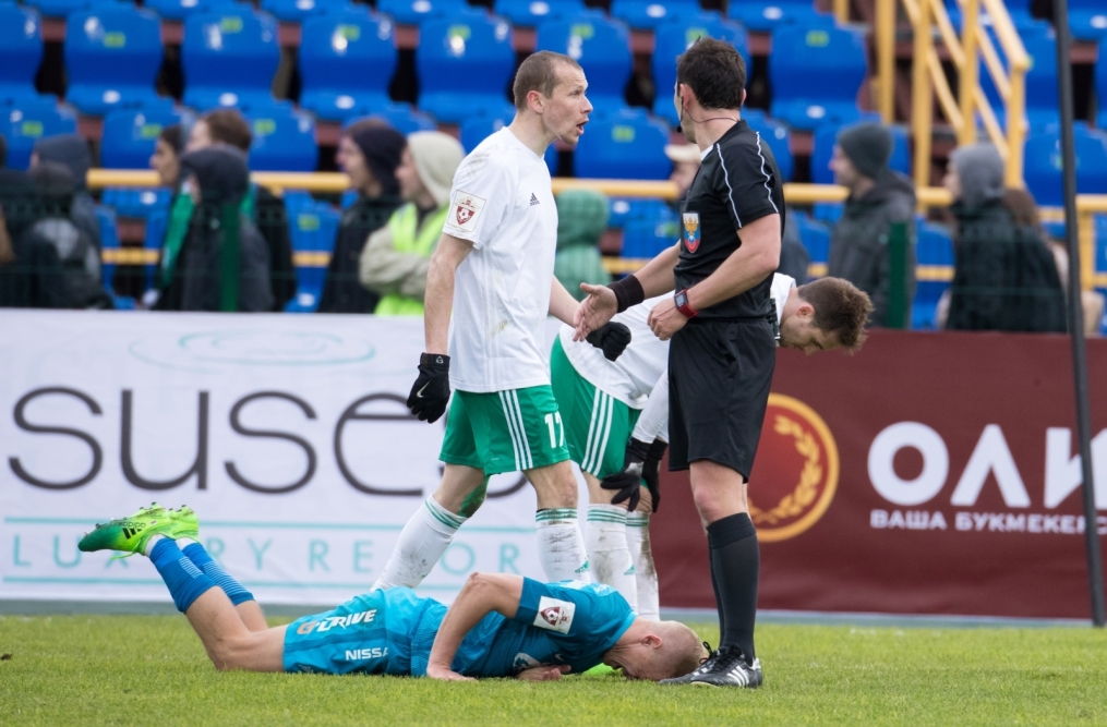 РОСГОССТРАХ-Чемпионат России 2016/17, 26-й тур, «Томь» — «Зенит»