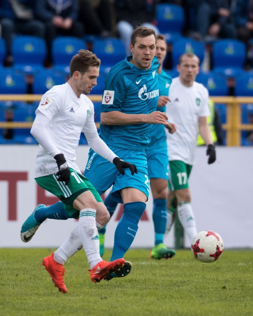 РОСГОССТРАХ-Чемпионат России 2016/17, 26-й тур, «Томь» — «Зенит»