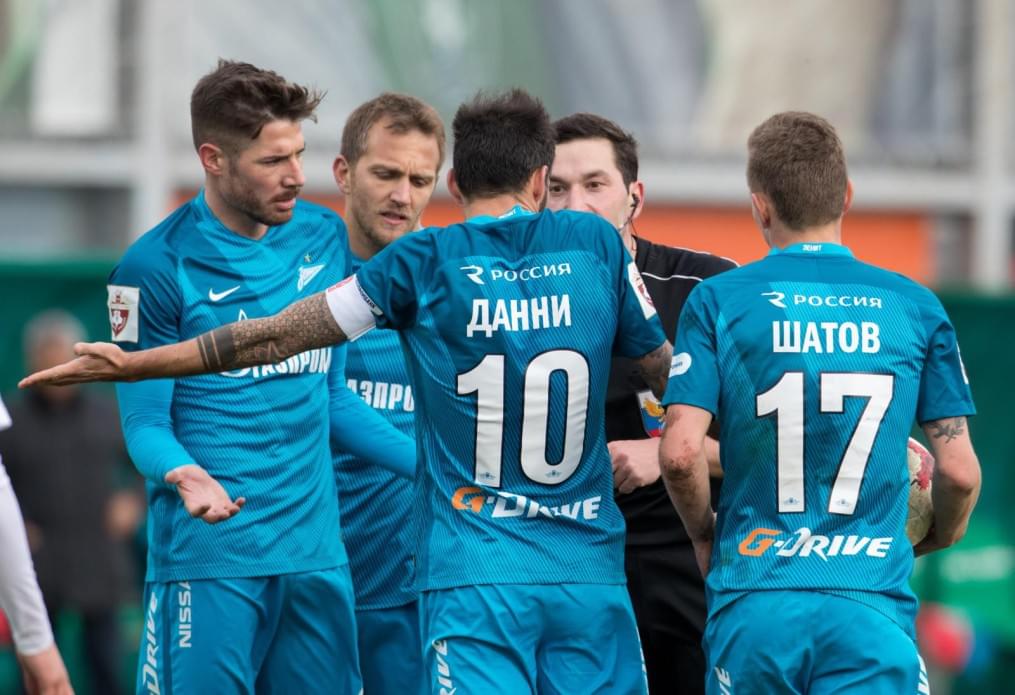 РОСГОССТРАХ-Чемпионат России 2016/17, 26-й тур, «Томь» — «Зенит»