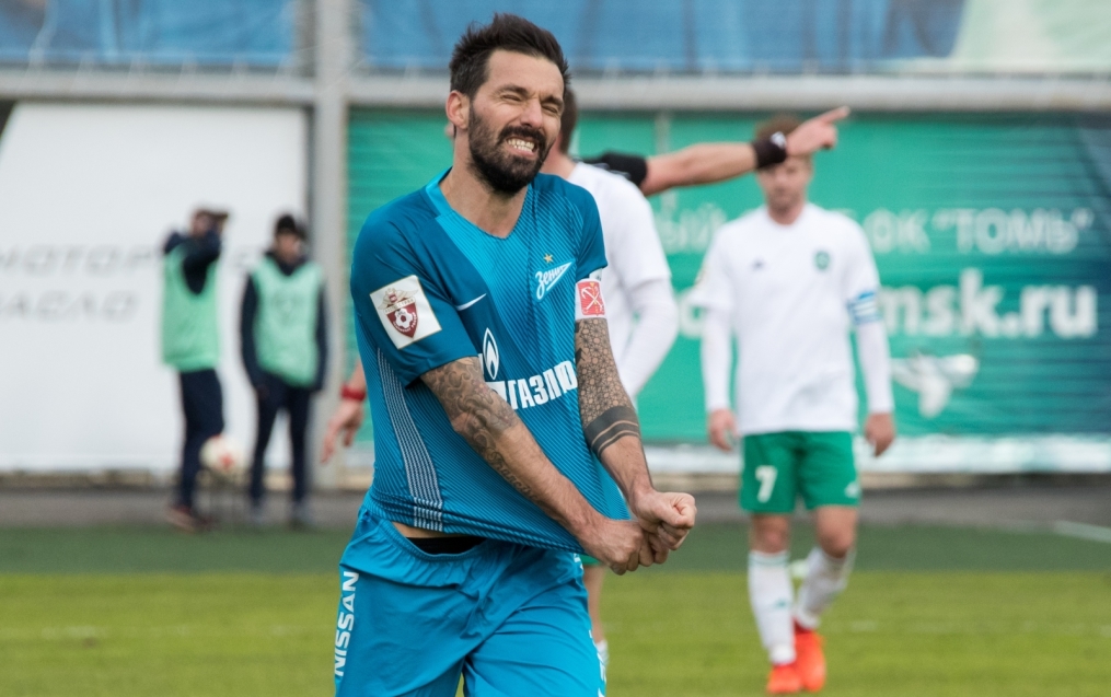 РОСГОССТРАХ-Чемпионат России 2016/17, 26-й тур, «Томь» — «Зенит»