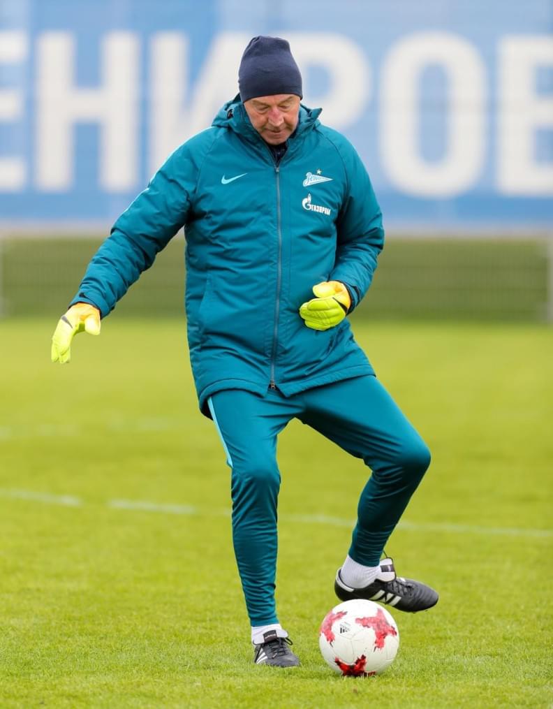 Тренировка «Зенита» перед матчем с «Крыльями Советов»