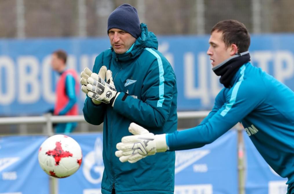 Тренировка «Зенита» перед матчем с «Крыльями Советов»
