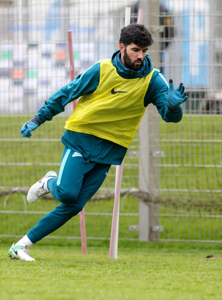 Тренировка «Зенита» перед матчем с «Крыльями Советов»