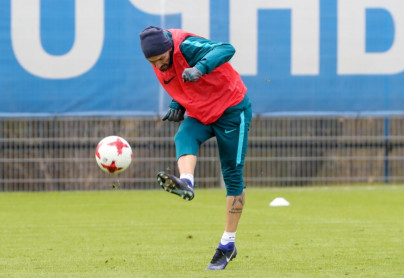 Тренировка «Зенита» перед матчем с «Крыльями Советов»