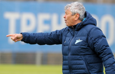 Тренировка «Зенита» перед матчем с «Крыльями Советов»