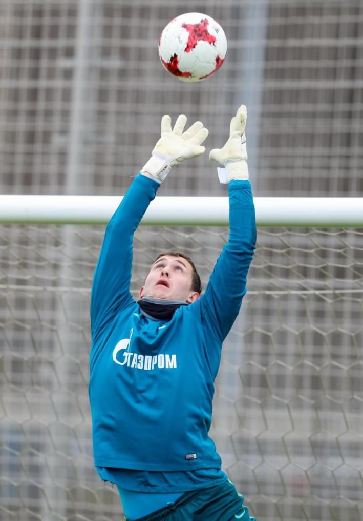 Тренировка «Зенита» перед матчем с «Крыльями Советов»