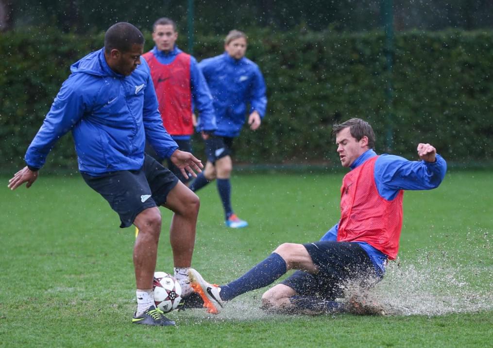 Сборы в Турции: 15 февраля, утренняя тренировка