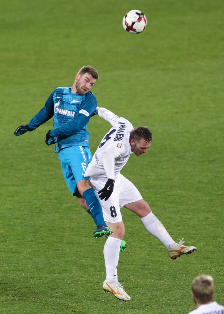 РОСГОСCТРАХ-Чемпионат России 2016/17, 14-й тур, «Зенит» — «Крылья Советов»