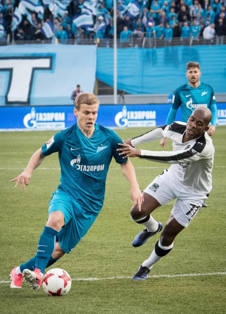 РОСГОССТРАХ-Чемпионат России 2016/17, 29-й тур, «Зенит» — «Краснодар»