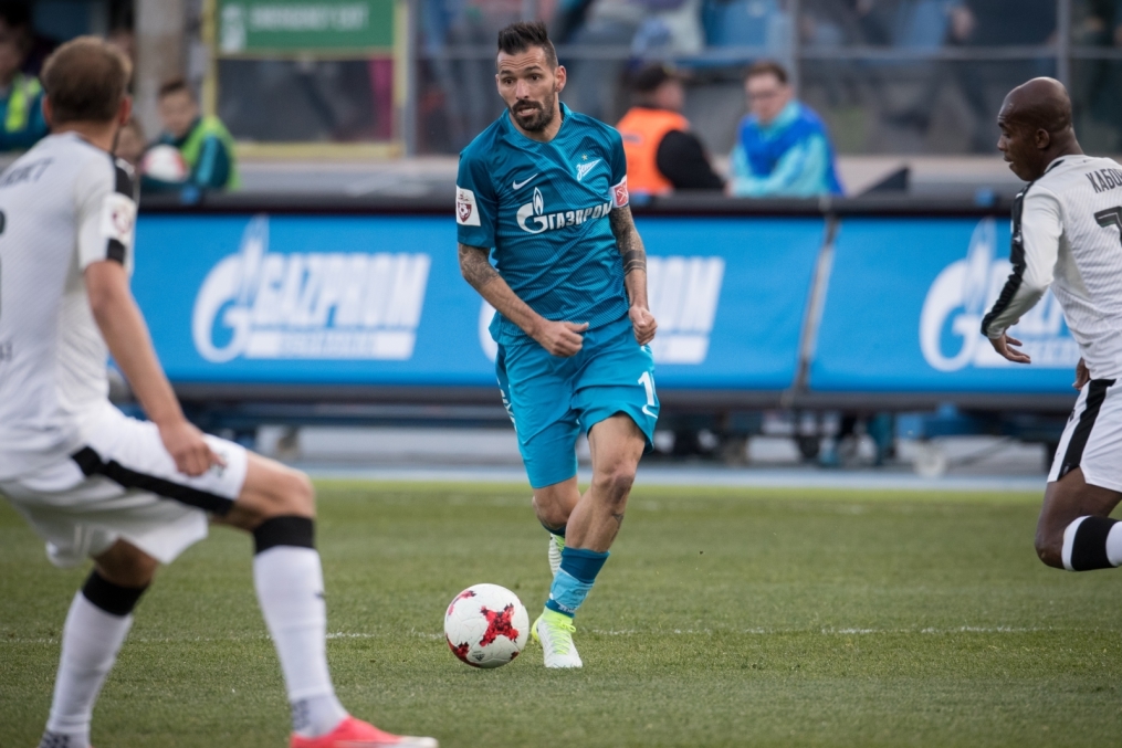 РОСГОССТРАХ-Чемпионат России 2016/17, 29-й тур, «Зенит» — «Краснодар»