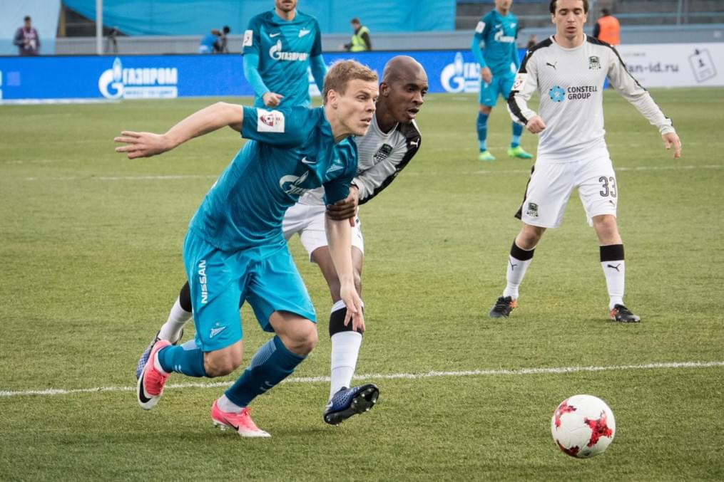 РОСГОССТРАХ-Чемпионат России 2016/17, 29-й тур, «Зенит» — «Краснодар»
