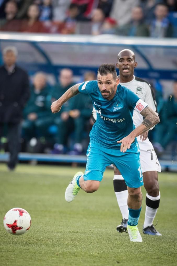 РОСГОССТРАХ-Чемпионат России 2016/17, 29-й тур, «Зенит» — «Краснодар»