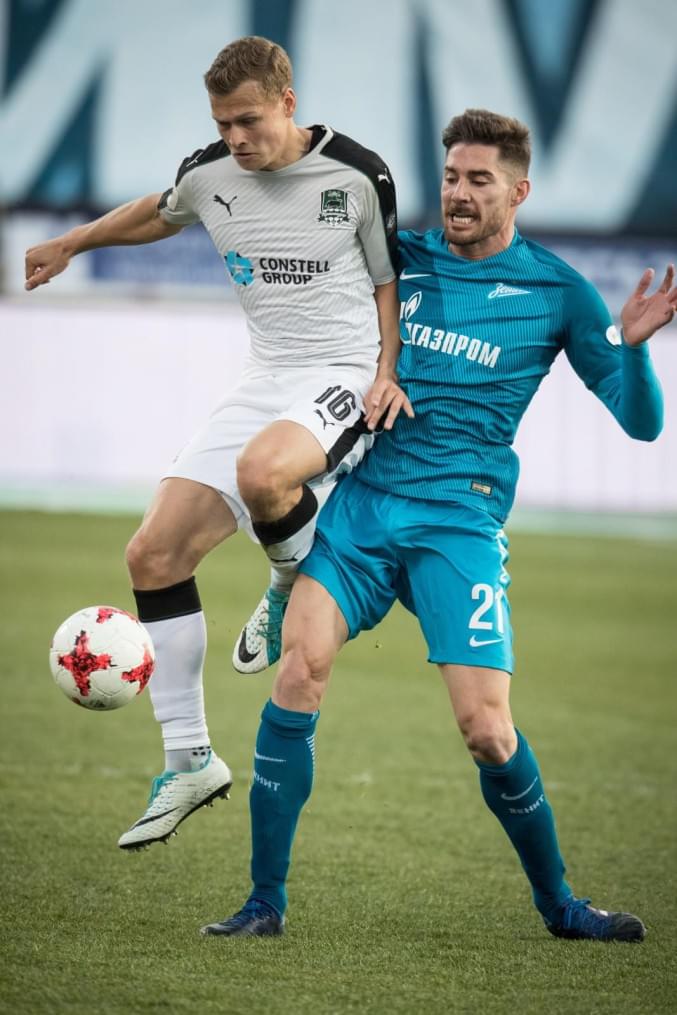 РОСГОССТРАХ-Чемпионат России 2016/17, 29-й тур, «Зенит» — «Краснодар»