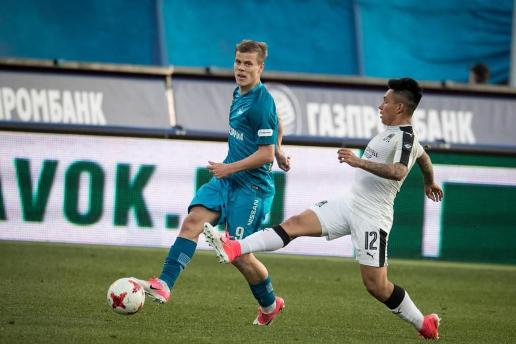 РОСГОССТРАХ-Чемпионат России 2016/17, 29-й тур, «Зенит» — «Краснодар»