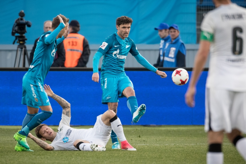 РОСГОССТРАХ-Чемпионат России 2016/17, 29-й тур, «Зенит» — «Краснодар»