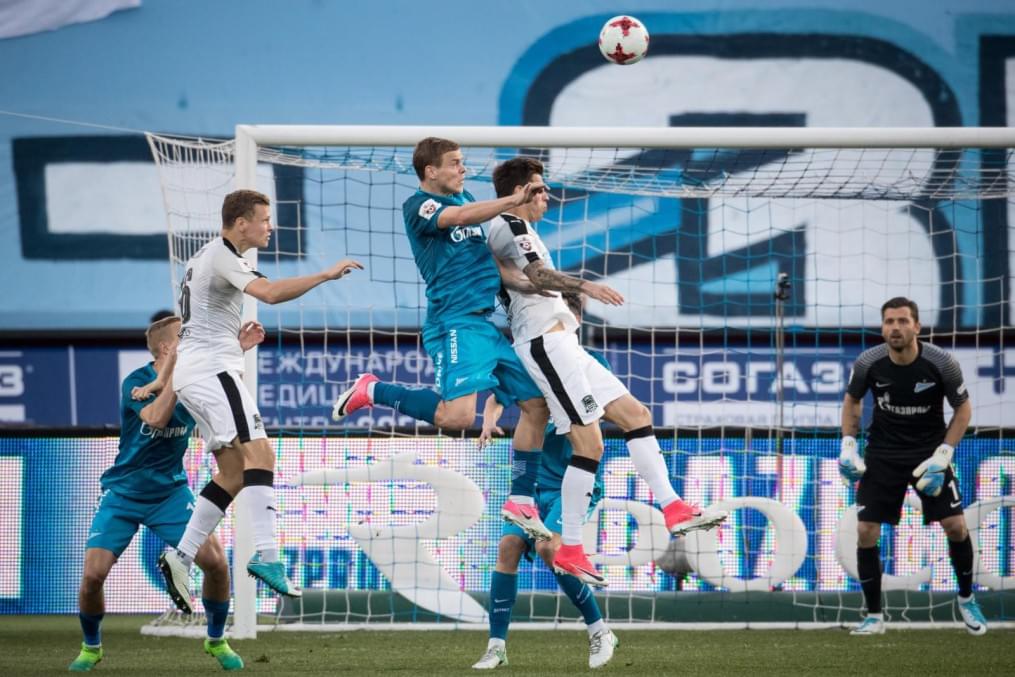 РОСГОССТРАХ-Чемпионат России 2016/17, 29-й тур, «Зенит» — «Краснодар»