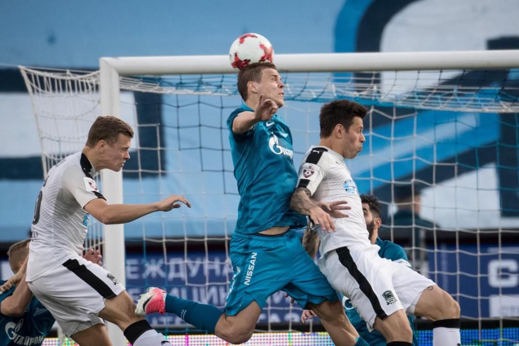 РОСГОССТРАХ-Чемпионат России 2016/17, 29-й тур, «Зенит» — «Краснодар»