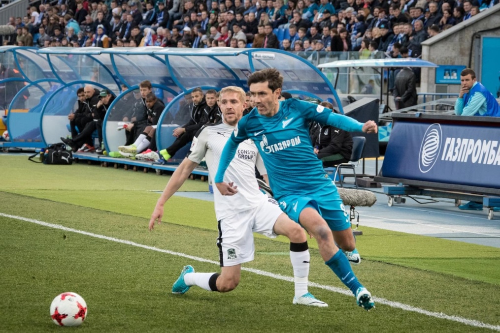 РОСГОССТРАХ-Чемпионат России 2016/17, 29-й тур, «Зенит» — «Краснодар»