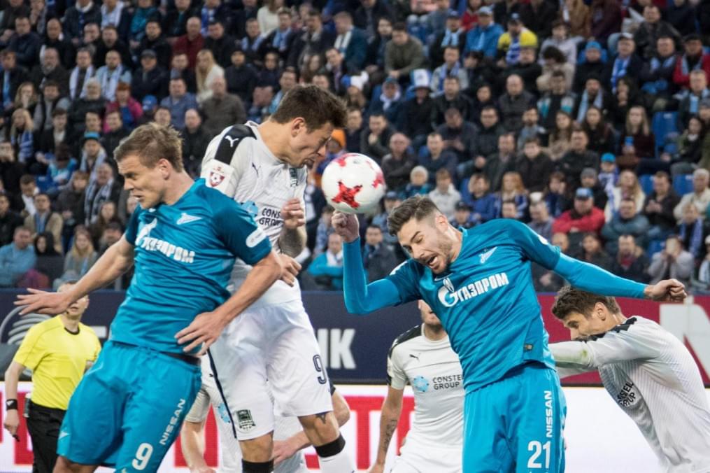 РОСГОССТРАХ-Чемпионат России 2016/17, 29-й тур, «Зенит» — «Краснодар»