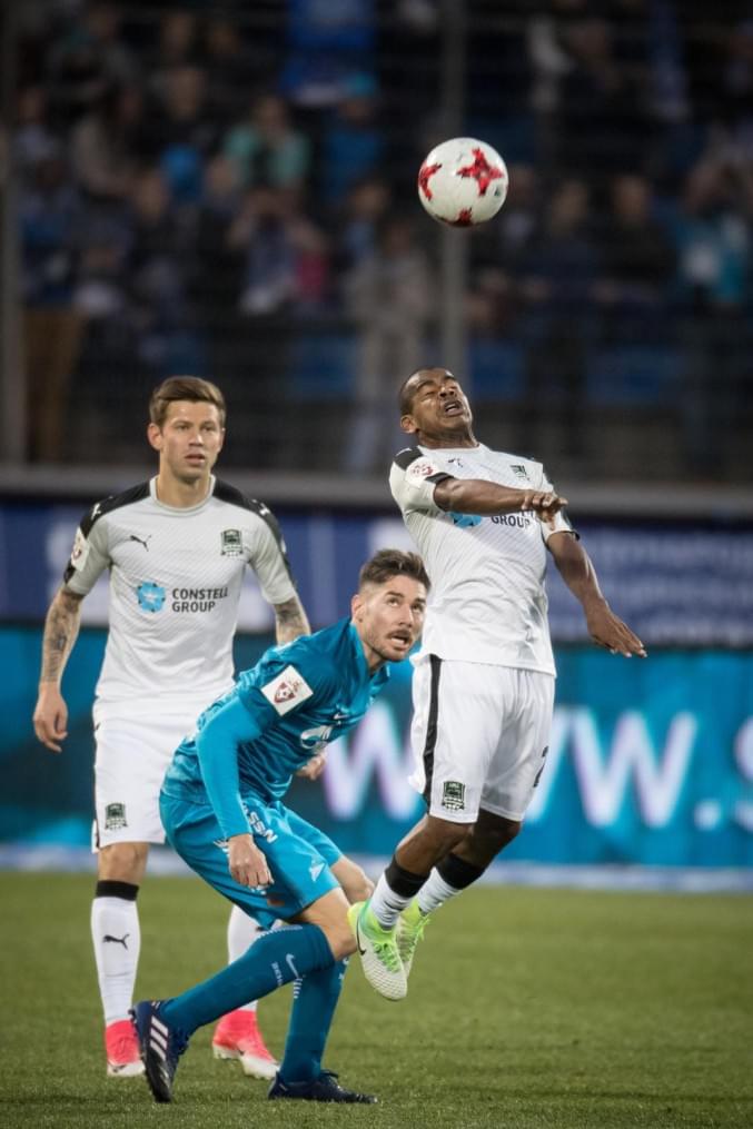 РОСГОССТРАХ-Чемпионат России 2016/17, 29-й тур, «Зенит» — «Краснодар»