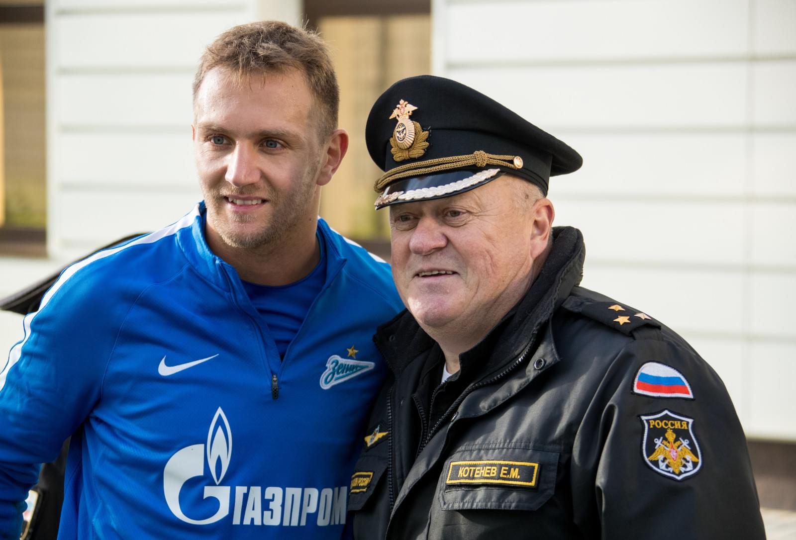 Воспитанники Нахимовцы в гостях у «Зенита»