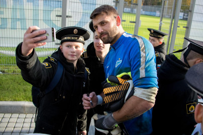 Воспитанники Нахимовцы в гостях у «Зенита»