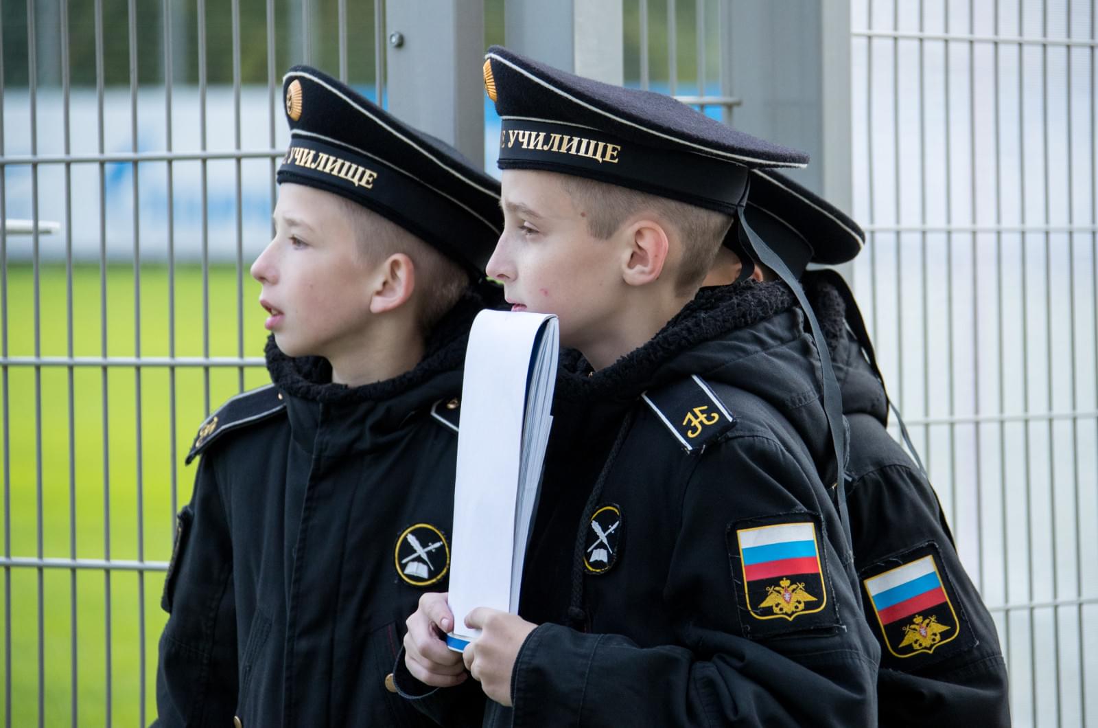 Воспитанники Нахимовцы в гостях у «Зенита»